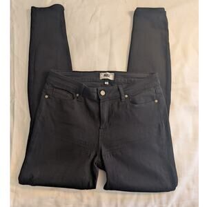 Paige Ripped Black Skinny Jeans